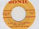 Superb Beat Ballad USA Soul  - Chuck Corby - City of Strangers on SONIC USA 7