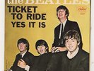 BEATLES 45 PS PICTURE SLEEVE TICKET TO RIDE EAST COAST CAPITOL 5407
