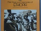 Folk Music & Ceremonies Of Ethiopia LP Folkways w/ Booklet VG+