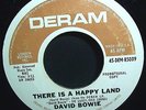1967 David Bowie Rubber Band 45, scarce promo