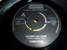 Yvonne Baker You Didnt Say a Word / Bobby Paris Night Owl