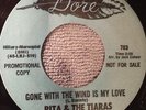 RITA & THE TIARAS - GONE WITH THE WIND IS MY LOVE - DORE PROMO REISSUE