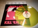 RARE METALLICA METAL LP KILL 'EM ALL MUSIC FOR NATIONS YELLOW VINYL VHTF NM/M