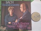BACH - Violin Concertos KREMER GRINDENKO Eurodisc QUAD LP NM