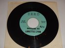 LORETTA LYNN Whispering Sea /I'm A Honky Tonk Girl 7