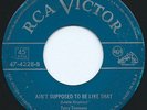TERRY TIMMONS -HEAR IT- 1951- AIN'T SUPPOSED TO BE LIKE THAT / YOU FOOLISH THING
