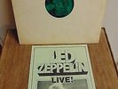 Led Zeppelin live album with original flyer from Japan,London,