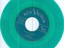 HANK SNOW The Golden Rocket RCA 45 NM Green Vinyl Paving the Highway with Tears