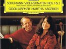 SCHUMANN VIOLIN SONATAS No.1&2-GIDON KREMER & MARTHA ARGERICH - Near Mint