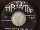 DOUG POWELL JEANNIE WITH THE DARK BLUE EYES TIP TOP LABEL ORIGINAL ROCKABILLY 45