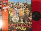 BEATLES SGT PEPPERS LONELY HEARTS CLUB BAND JAPAN MONO ISSUE RED WAX LP OBI MINT