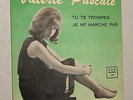 Listen   VALERIE PASCALE/60'S/BELGIUM DRM/POPCORN GIRL YEYE FILLE   SIGNED 45 7