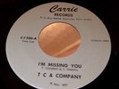 TC & Company 45, Let's Go Disco rare disco boogie funk ORIGINAL