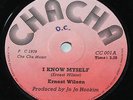 ERNEST WILSON * I KNOW MYSELF * Original 7