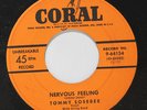 TOMMY SOSEBEE: Nervous Feeling / Love Is Deeper Than Pride 45 (rubber stamp ol)