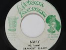 GREGORY ISAACS: Mary / Version 45 (Jamaica, edge warp - dnap) Reggae