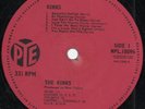 The Kinks - S/T first album 1964 UK Pye Mono LP