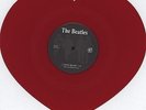 BEATLES, THE Love Me Do NEW HEART SHAPED RED COLORED VINYL