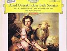 BACH-Sonatas David Oistrakh Pischner (DGG 138677) Germany1960 PROMO LP Mint- NM