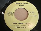 1619 B.A.B. World / For Your Love FUNK SOUL  7