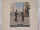 Pink Floyd Wish You Were Here 1975 LP Vinyl NM Nice W/ Postcard Sticker PC 33453