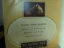 V RARE MOZART STRING QUARTET QUATUOR HAYDN K458 590 HMV 1ST CLASSICAL LP CLPC 14