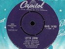 GENE VINCENT:LOTTA LOVIN'/ WEAR MY RING-Original UK Capitol,1957