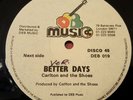 Carlton And The Shoes Better Days Killer Roots 12