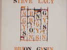 STEVE LACY: Brion Gysin ORIGINAL Hat Art w/ 7” & Postcard Free Jazz LP NM WAX