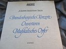BACH works: KARL RICHTER BAUMGARTNER ARCHIV PRODUKTION ED1 STEREO Curved SKL 5LP