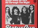 STATUS QUO: Wild Side Of Life / All Through The Night 45 (Norway, PS)