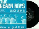 the BEACH BOYS 'Sloop John B / You're so Good to Me' 1966 DUTCH PS VINYL 7