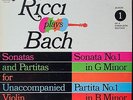 Decca DL710142 Bach:Solo Violin Sonat/Partita No.1/Ricci