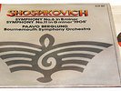 SHOSTAKOVICH: SYMPHONY #6 & #11/BERGLUND/EMI SLS 5177 ORIGINAL UK/TAS LIST/NM+