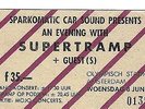 SUPERTRAMP Amsterdam 1983 Used Ticket Stub