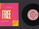 FREE ALL RIGHT NOW / MOUTHFUL OF GRASS 1970 RARE SKANDINAVIA 7