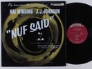 KAI WINDING & J.J. JOHNSON Nuf Said East Coast Jazz Vol 7 BETHLEHEM 6001 LP NM