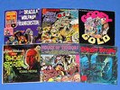 6 HALLOWEEN RECORDS--SOUNDS TO MAKE YOU SHIVER+ ALFRED HITCOCK+ HOUSE OF TERROR