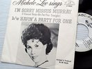 MICHELE LEE sings I'm Sorry Missus Murray RARE 1962 Picture sleeve 45 e3398