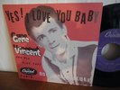 PS US CAPITOL / GENE VINCENT / YES  I LOVE YOU BABY / ROCKABILLY EX+