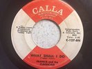 Frankie and the Classicals - What shall i do, Calla Records, Northern Soul 45