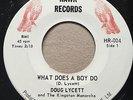 TEEN ROCKER Doug Lycett WHAT DOES A BOY DO Hawk 45  Canadian