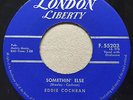 ROCKABILLY Eddie Cochran SOMETHIN' ELSE London Liberty 45 rare Canadian pressing