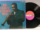 JOHN COLTRANE “My Favorite Things” ATLANTIC 1361 MONO Black Fan SHRINK NM