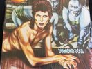 DAVID BOWIE DIAMOND DOGS LP BOWIE SHRINK-WRAP RCA BLACK LABEL MINT 1974 BOWIE LP