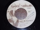 UPTOWN SYNDICATE Just Be Yourself 45 Fat City OK Modern Funk Soul Bloated VG-