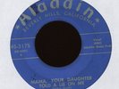 FIVE KEYS Mama Your Daughter Told a Lie on Aladdin R&B Doo Wop 45 Hear