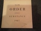 LP New Order Substance 1987