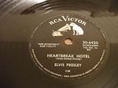 ELVIS PRESLEY HEARTBREAK HOTEL / I WAS THE ONE 78 rpm, RCA VICTOR 20-6420
