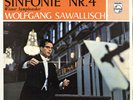 PHILIPS 835176AY Maroon Hi-Fi Stereo BRAHMS Symphony 4 SAWALLISCH Low Shipping